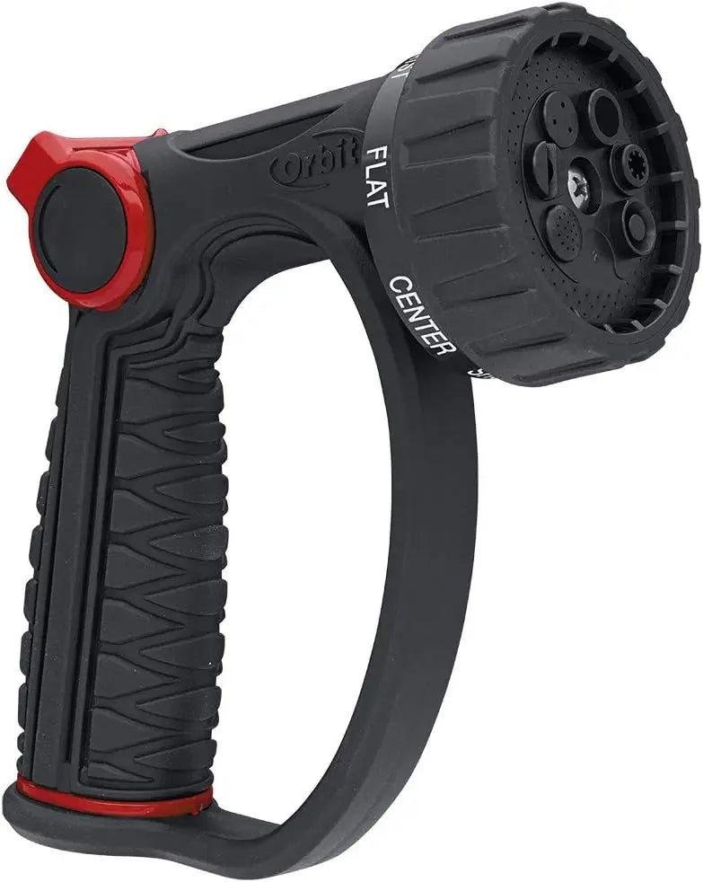 Watering Nozzle with Thumb Control, Black
