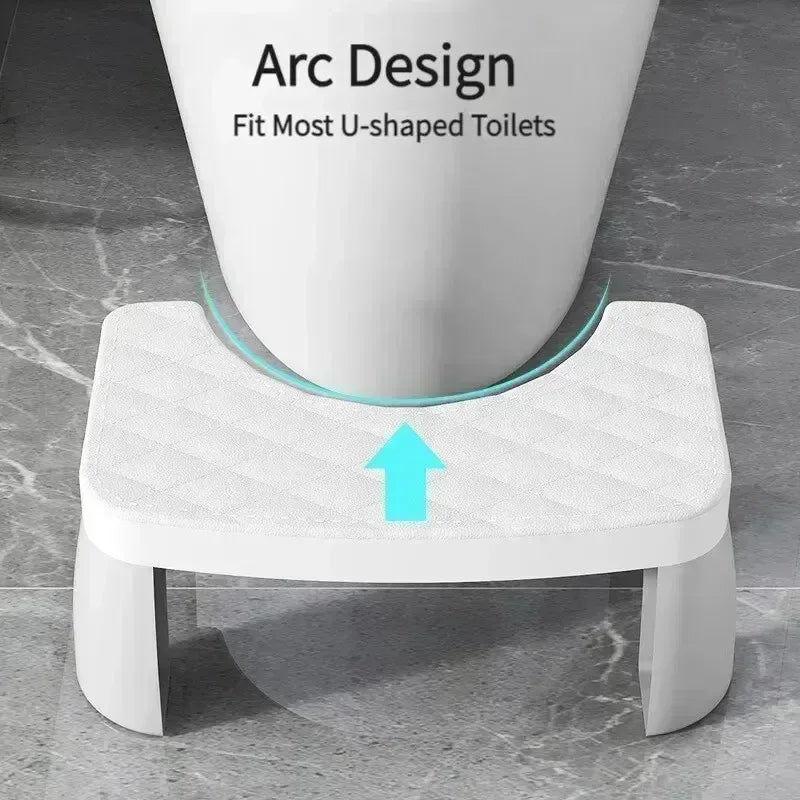 1PC Waterproof Squatty Potty Toilet Stool Toilet Foot Stool Squat Stool For Pregnant Woman Children Adult Old People