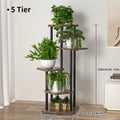 Plant Stand Stand For Flowers Wooden Storage Shelf 4/5/6 Tier Flower Shelf Planter Rack Indoor Display Stand Multiple Flower Pot