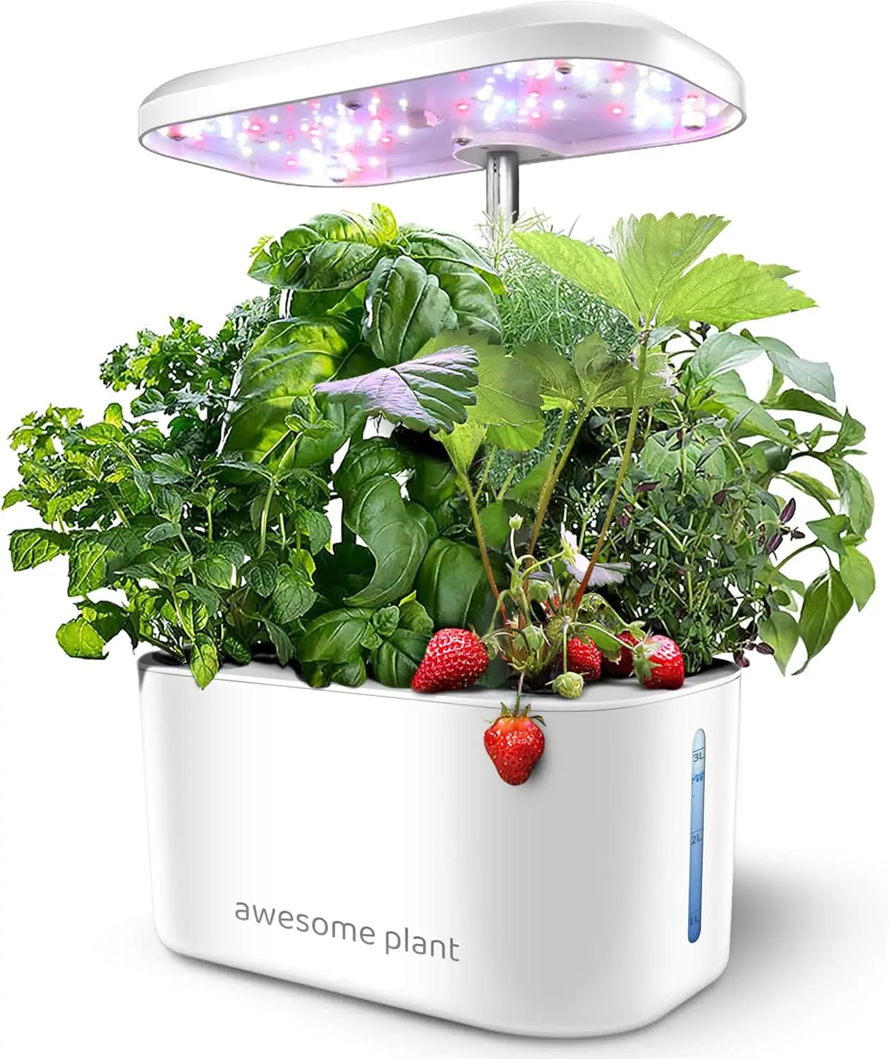 6Pro Hydroponics Growing System Kit (6 Pods), Indoor Garden Kit with 3L Watertank, 3 Grow Modes and