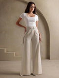 Spring Autumn Popular Slimming Women Casual Pants Loose Drooping High