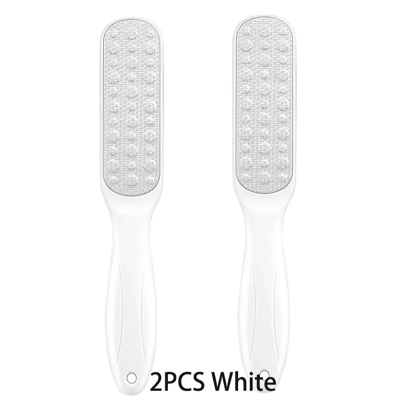 High-Quality 304 Stainless Steel Double Sided Foot File Professional Pedicure Callus Remover Dead Skin Scraper