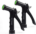 Full Size Pistol Grip Water Nozzle Sprayer with Threaded Front, High Pressure Nozzle, Adjustable Spray Water